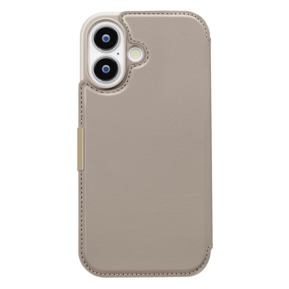 PGA iPhone 17用 バックフリップケース ベージュ PG-25ABF02BE 65g - Image 3