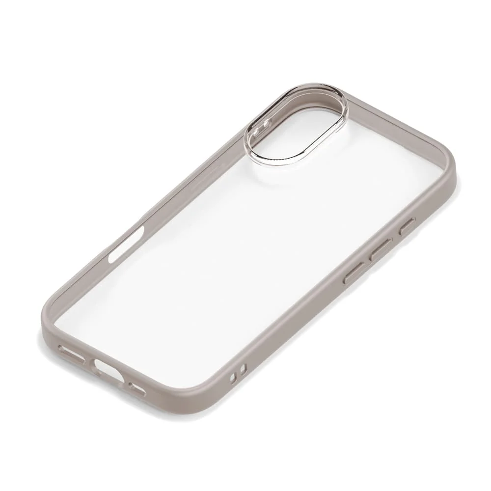 PGA iPhone 17用 ガラススリムケース ベージュ PG-25AGT02BE 30g