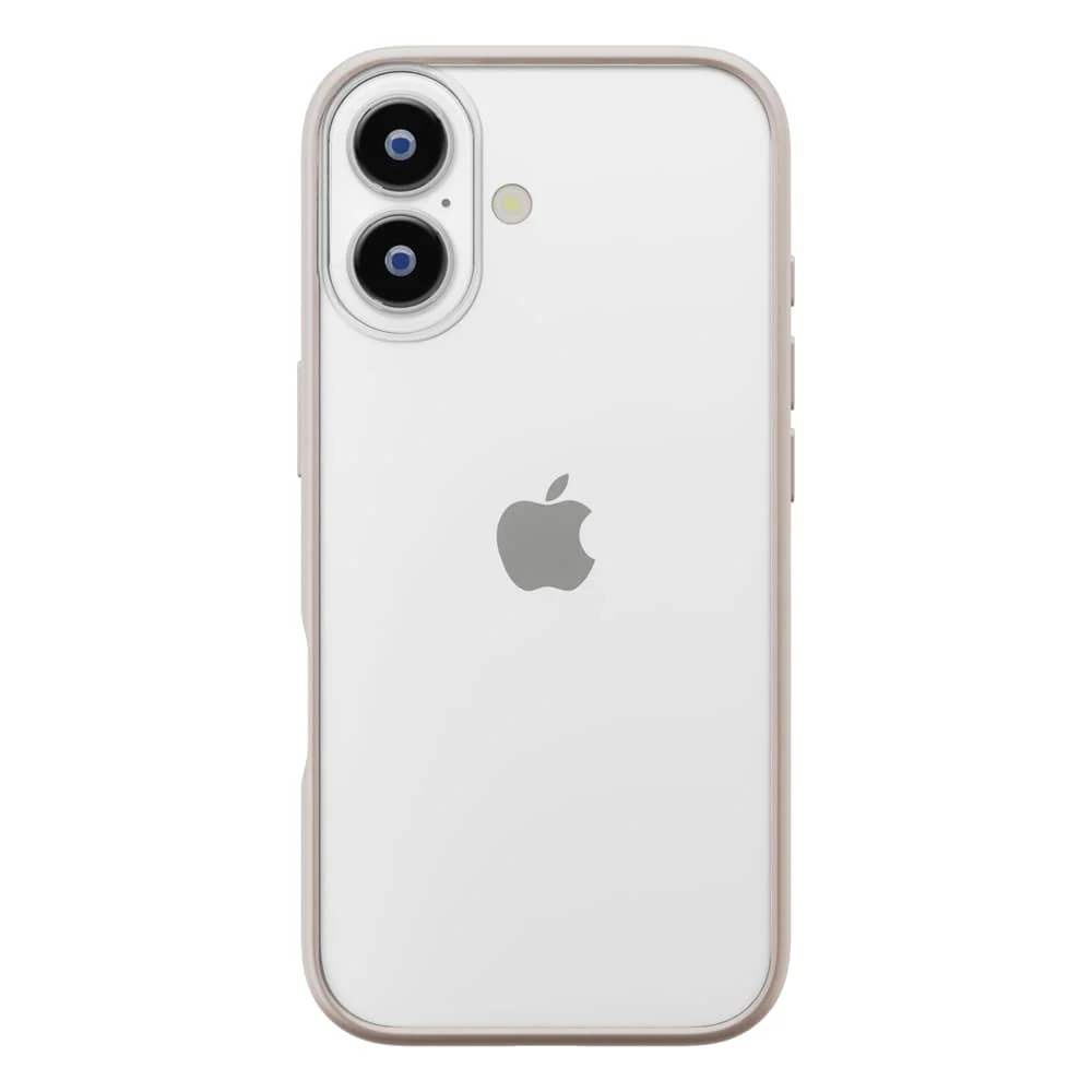 PGA iPhone 17用 ガラススリムケース ベージュ PG-25AGT02BE 30g - Image 3