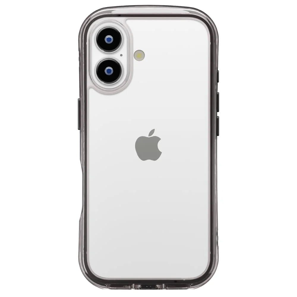 PGA iPhone 17用 エアクッションケース グラファイト PG-25AAR01BK 40g - Image 3