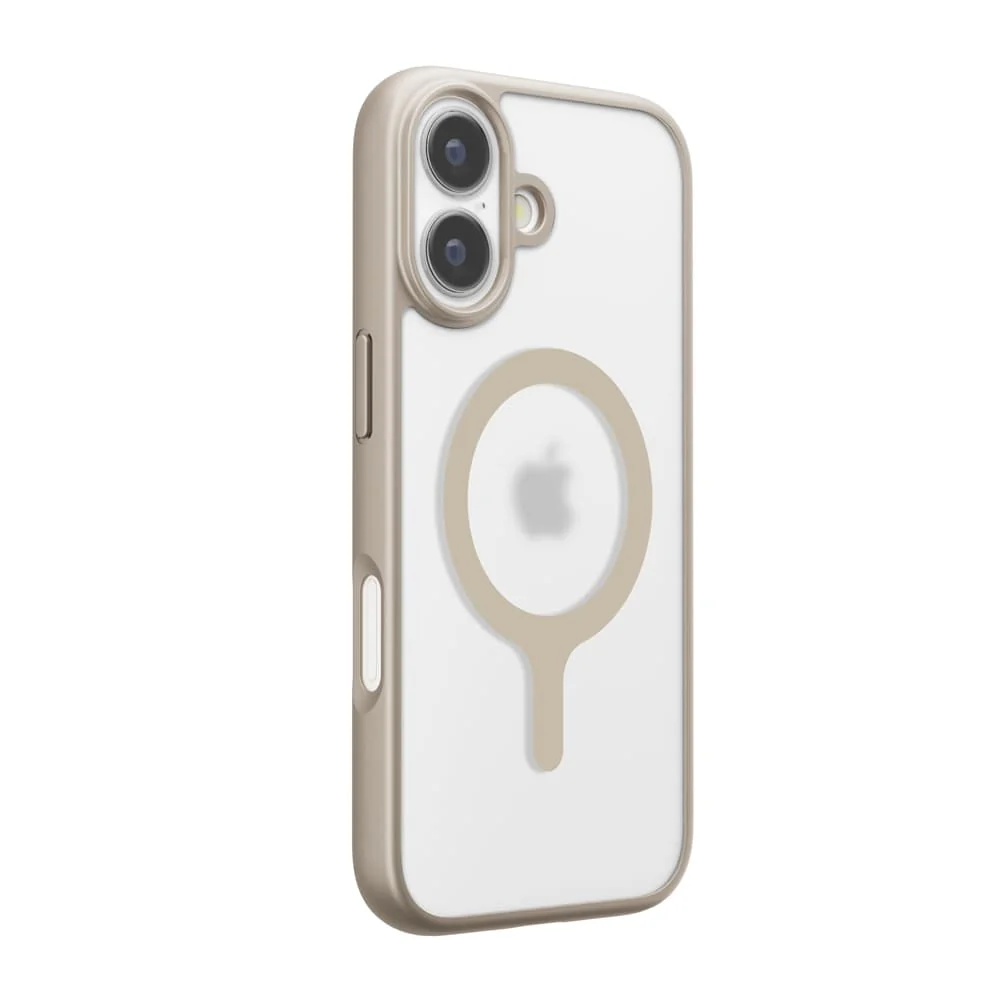 PGA iPhone 17用 MagSafe対応 ハイブリッドケース ベージュ PG-25AMH02BE 35g - Image 4