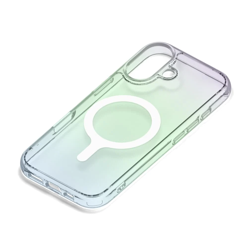 PGA iPhone 17用 MagSafe対応 ハイブリッドケース オーロラ PG-25AMH04AR 35g