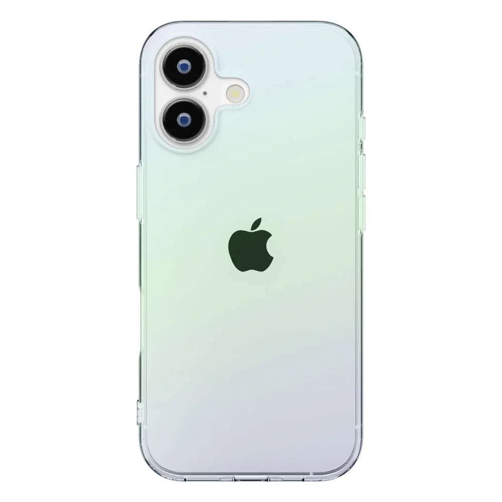 PGA iPhone 17用 クリアソフトケース オーロラ PG-25ATP02AR 25g - Image 3