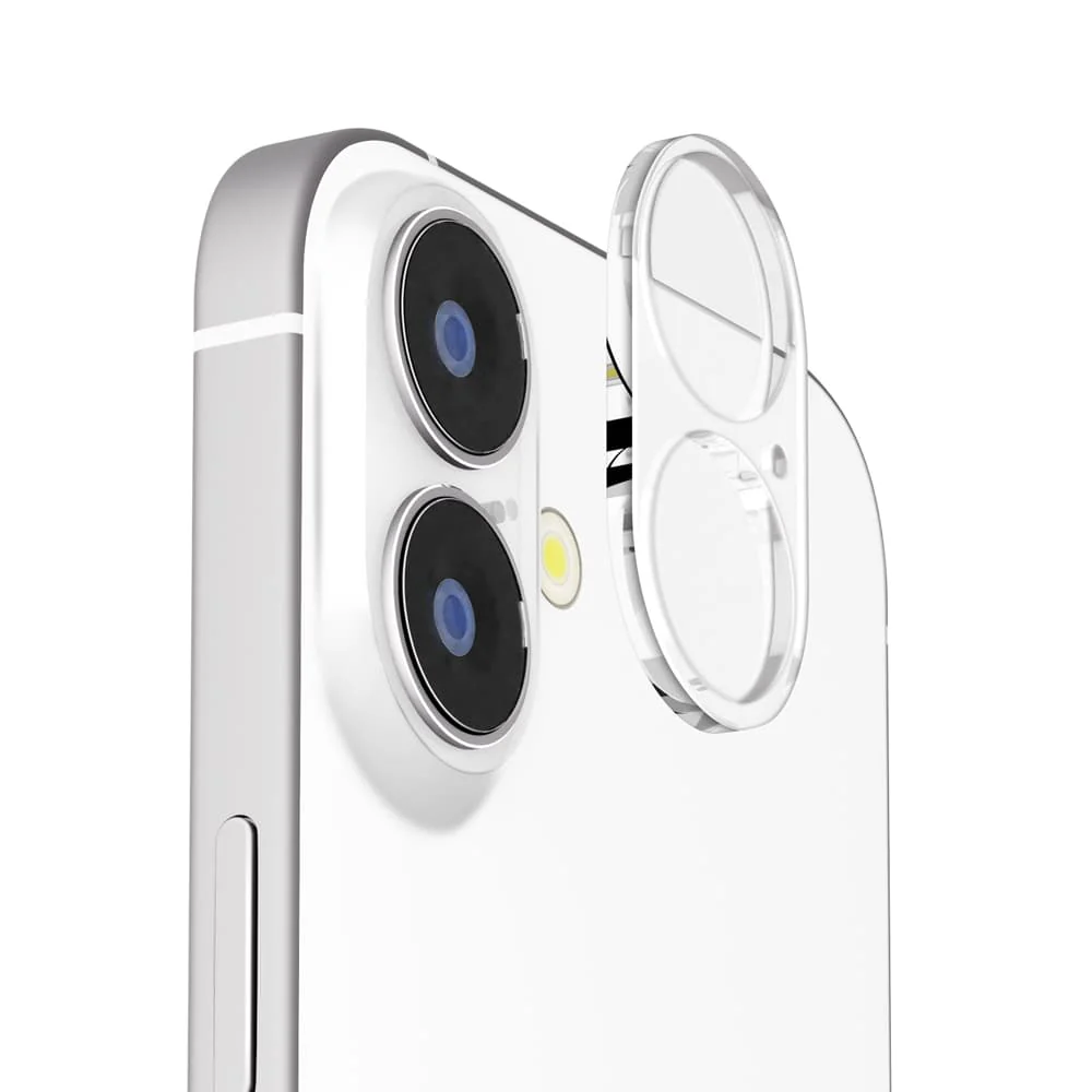 PGA iPhone 17/16/16 Plus用 カメラフルプロテクター オールクリア 2g