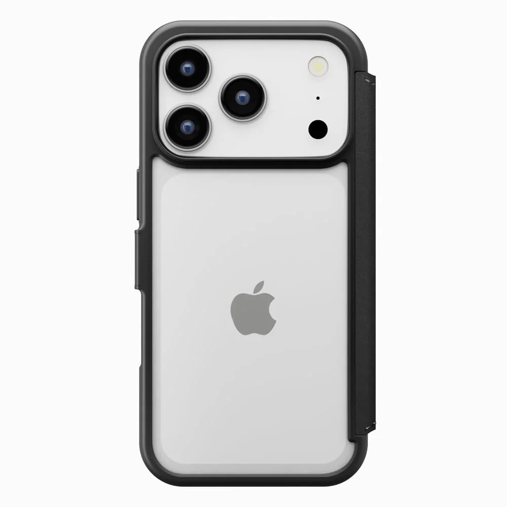 PGA iPhone 17 Pro用 ガラスフリップケース ブラック 65g - Image 5