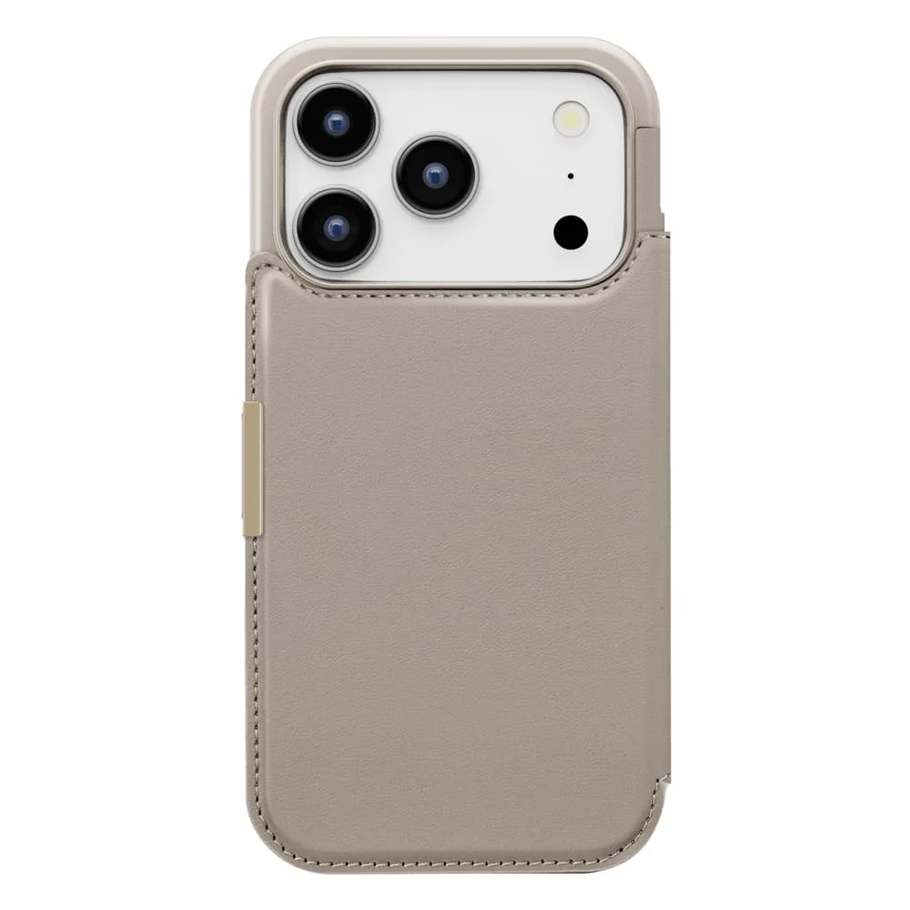 PGA iPhone 17 Pro用 バックフリップケース ベージュ 65g - Image 3