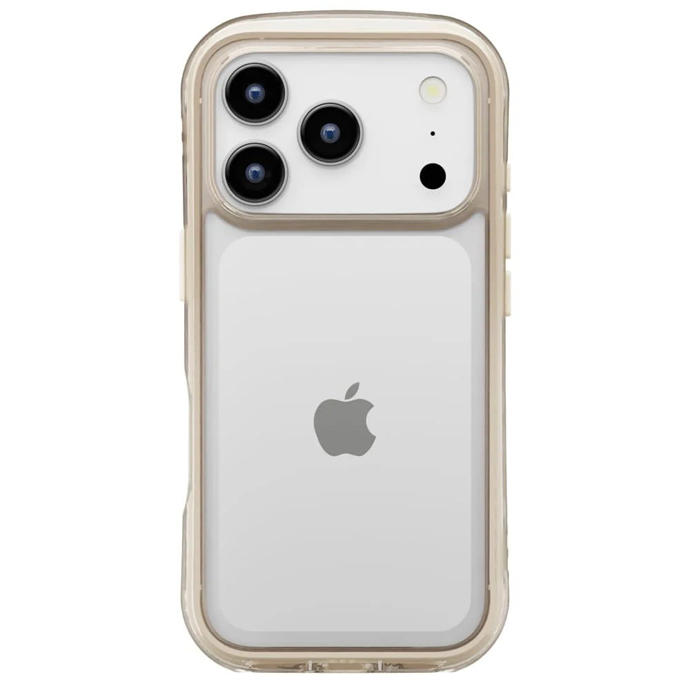 PGA iPhone 17 Pro用 エアクッションケース モカ 40g - Image 3