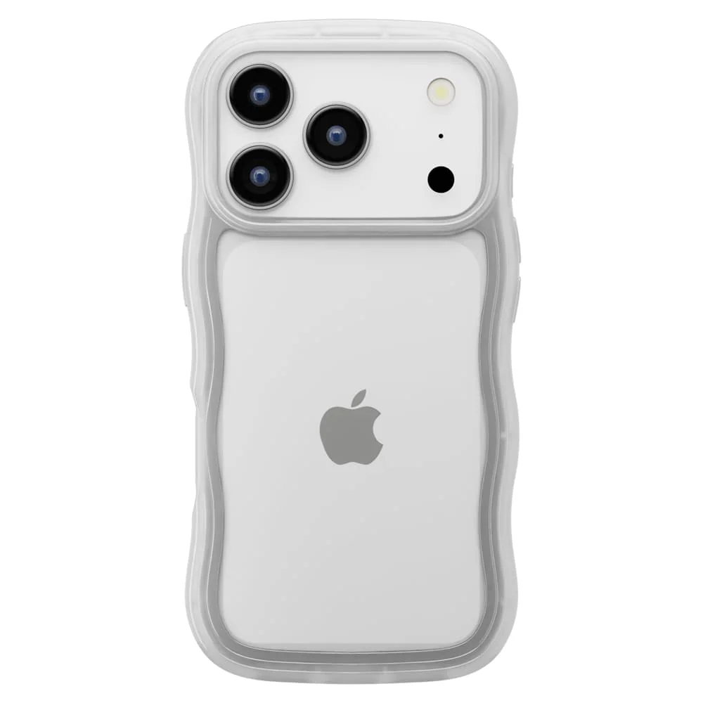 PGA iPhone 17 Pro用 ウェーブケース クリア 35g - Image 3