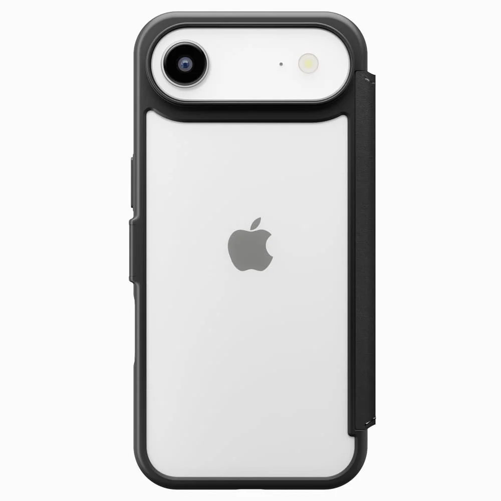 PGA iPhone Air用 ガラスフリップケース ブラック 80g - Image 5