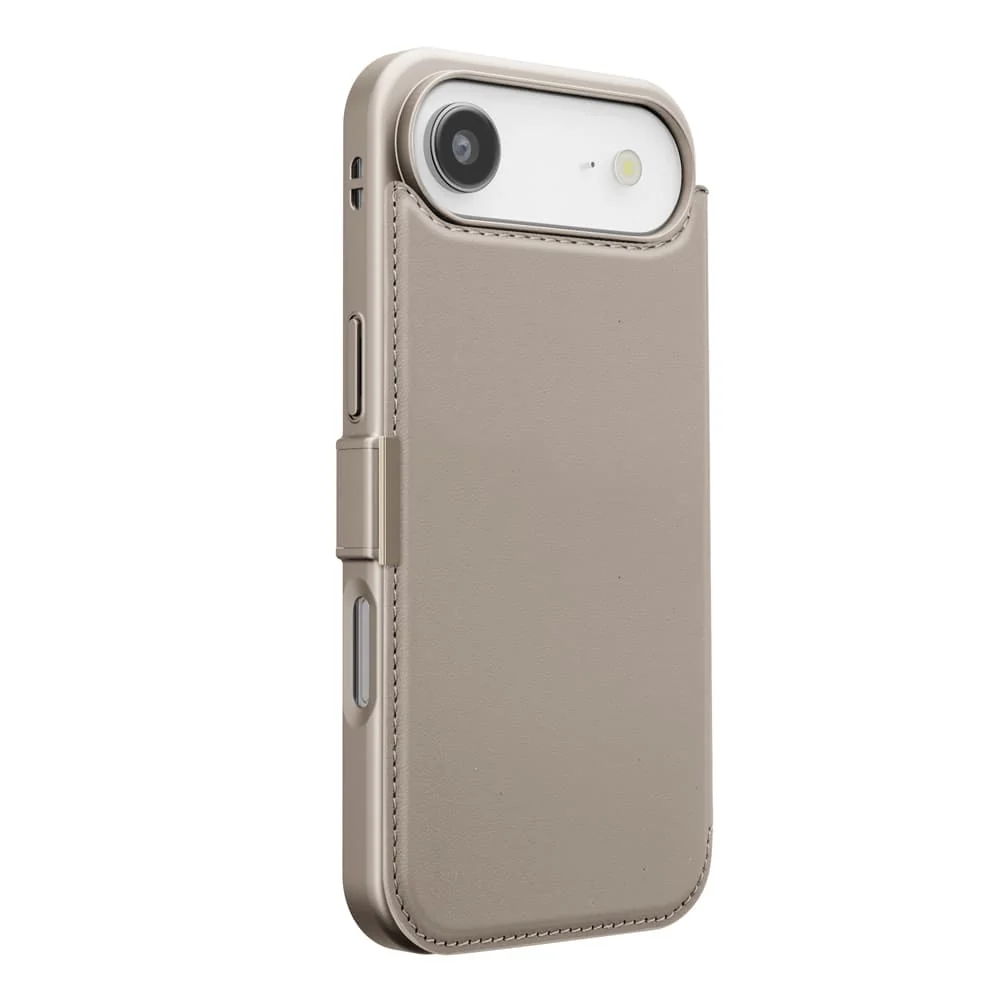 PGA iPhone Air用 バックフリップケース ベージュ 80g - Image 5