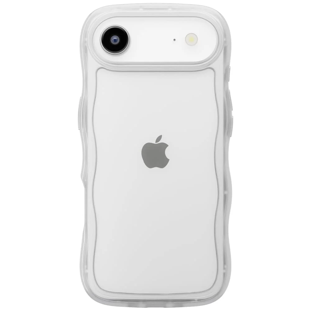 PGA iPhone Air用 ウェーブケース クリア 30g - Image 3