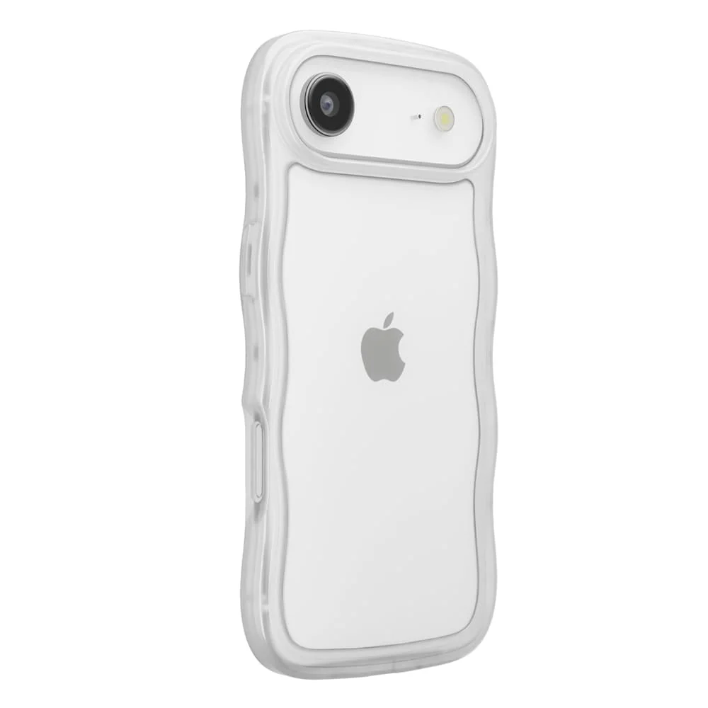 PGA iPhone Air用 ウェーブケース クリア 30g - Image 4