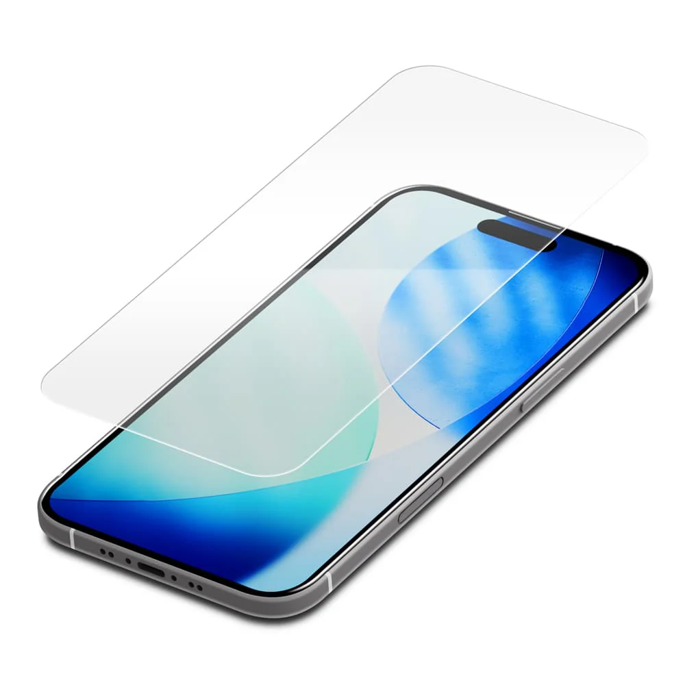 PGA iPhone Air用 液晶全画面保護ガラス Dragontrail 高透明 14g