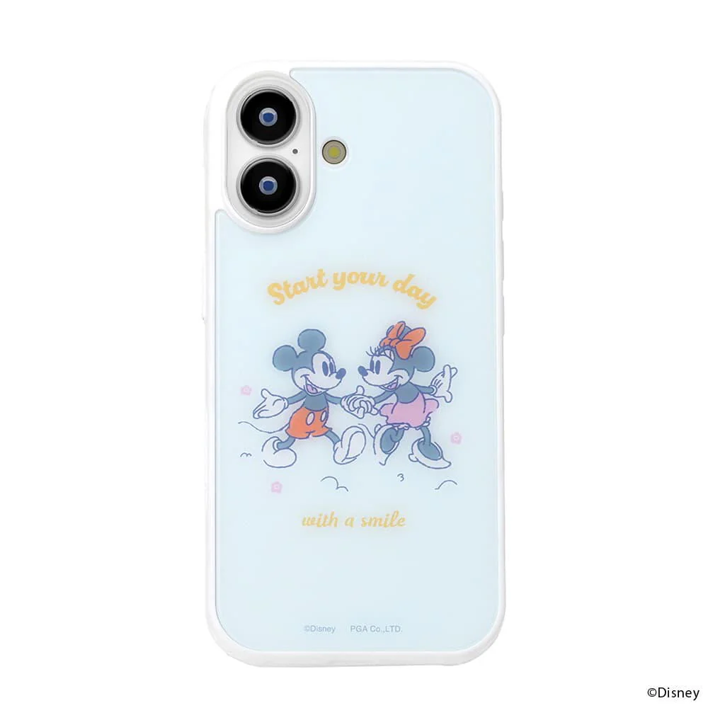 PGA iPhone 17用 MagSafe対応 アクリルパネルケース ミッキー＆ミニー 50g - Image 3