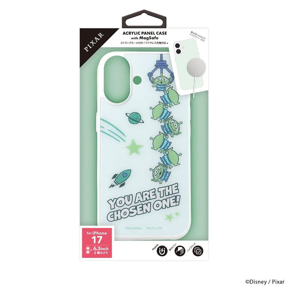 PGA iPhone 17用 MagSafe対応 アクリルパネルケース エイリアン 50g - Image 2