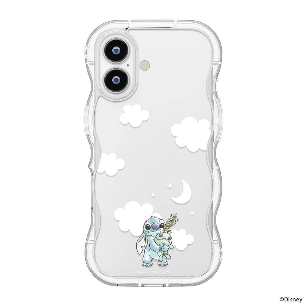 PGA iPhone 17用 ウェーブケース スティッチ PG-D25AWH01STI 35g - Image 3