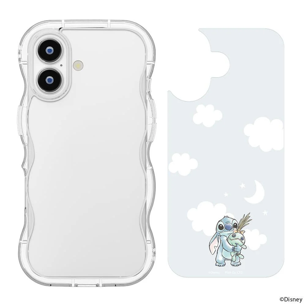 PGA iPhone 17用 ウェーブケース スティッチ PG-D25AWH01STI 35g - Image 4