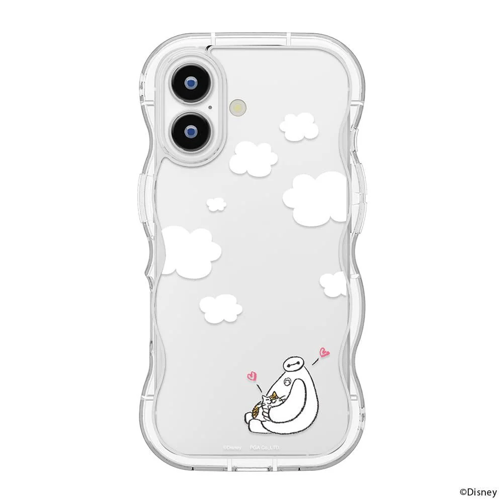 PGA iPhone 17用 ウェーブケース ベイマックス PG-D25AWH02BAY 35g - Image 3