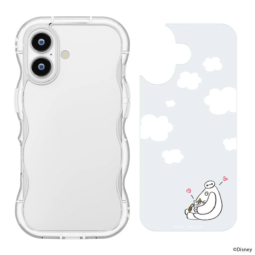 PGA iPhone 17用 ウェーブケース ベイマックス PG-D25AWH02BAY 35g - Image 4
