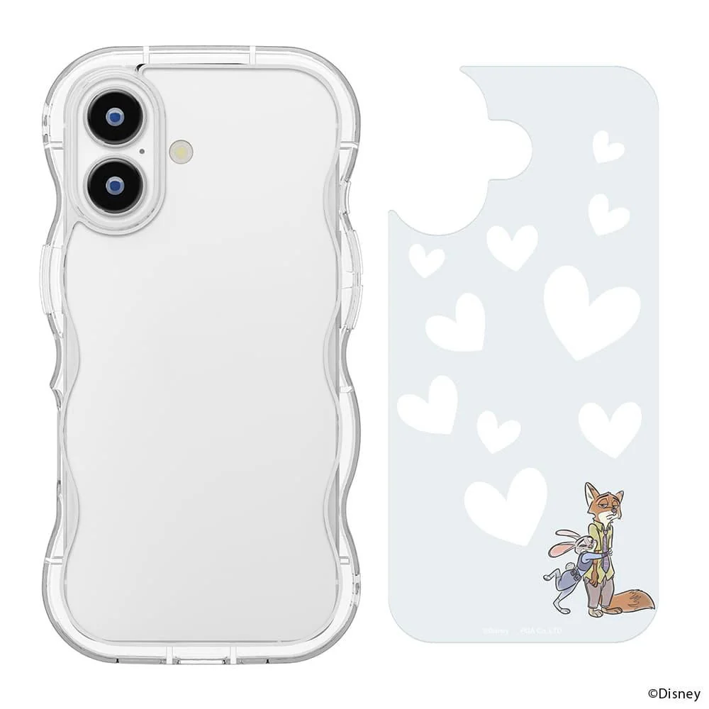 PGA iPhone 17用 ウェーブケース ズートピア PG-D25AWH03ZTP 35g - Image 4