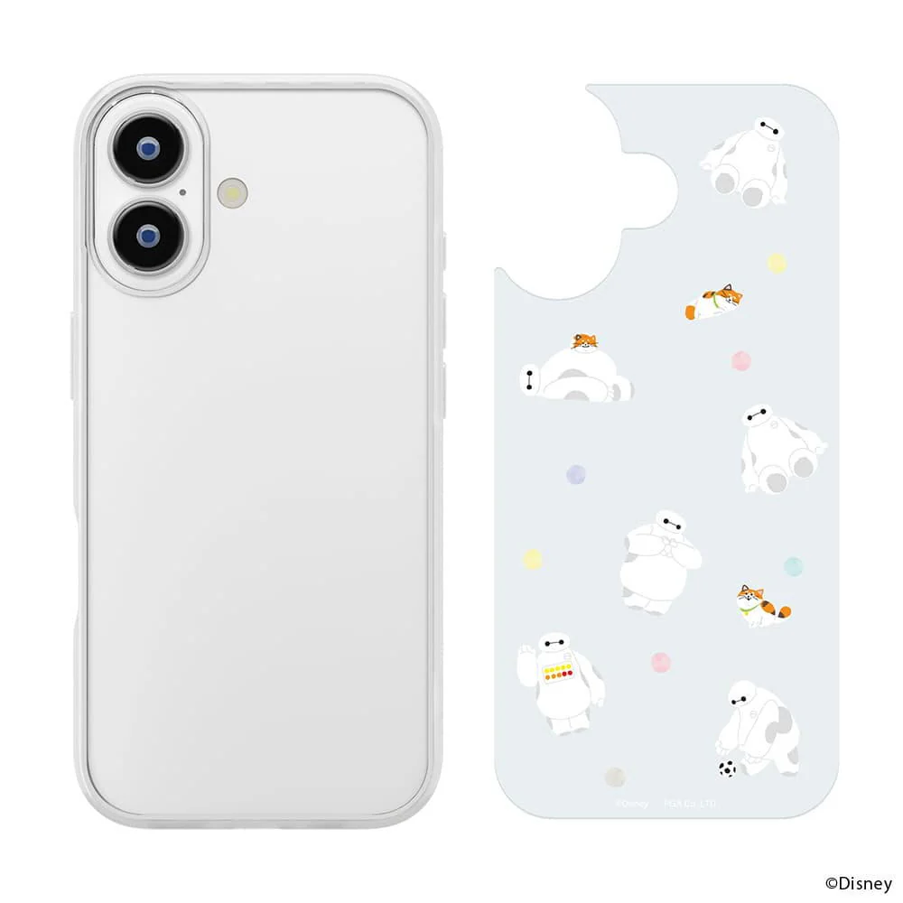 PGA iPhone 17用 ガラススリムケース ベイマックス PG-D25AGT02BAY 30g - Image 4