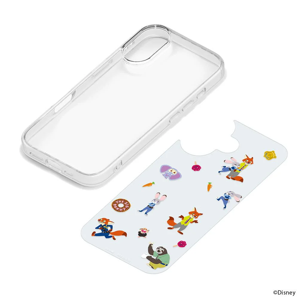 PGA iPhone 17用 ガラススリムケース ズートピア PG-D25AGT03ZTP 30g