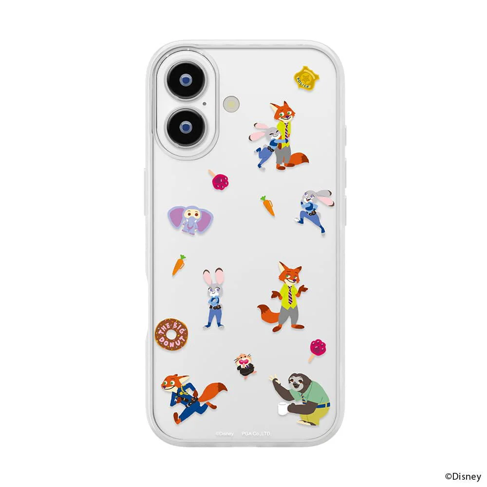 PGA iPhone 17用 ガラススリムケース ズートピア PG-D25AGT03ZTP 30g - Image 3