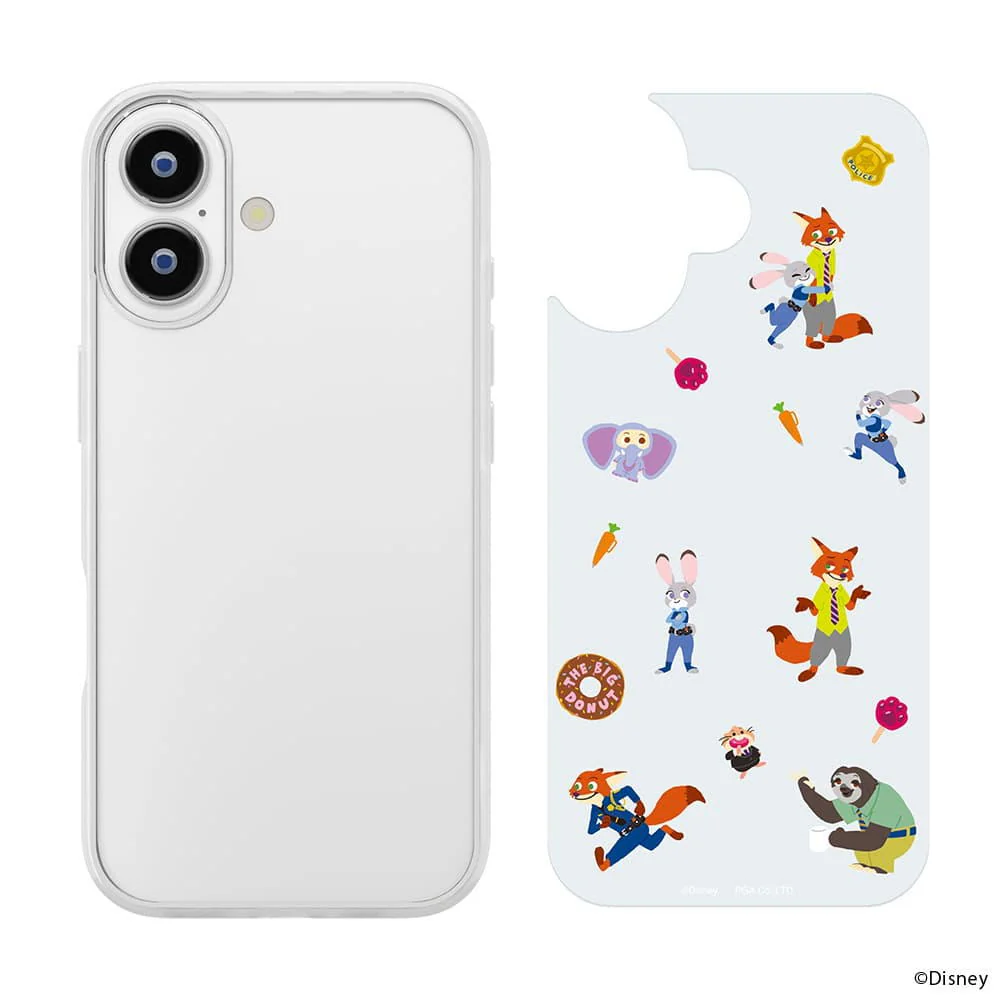 PGA iPhone 17用 ガラススリムケース ズートピア PG-D25AGT03ZTP 30g - Image 4