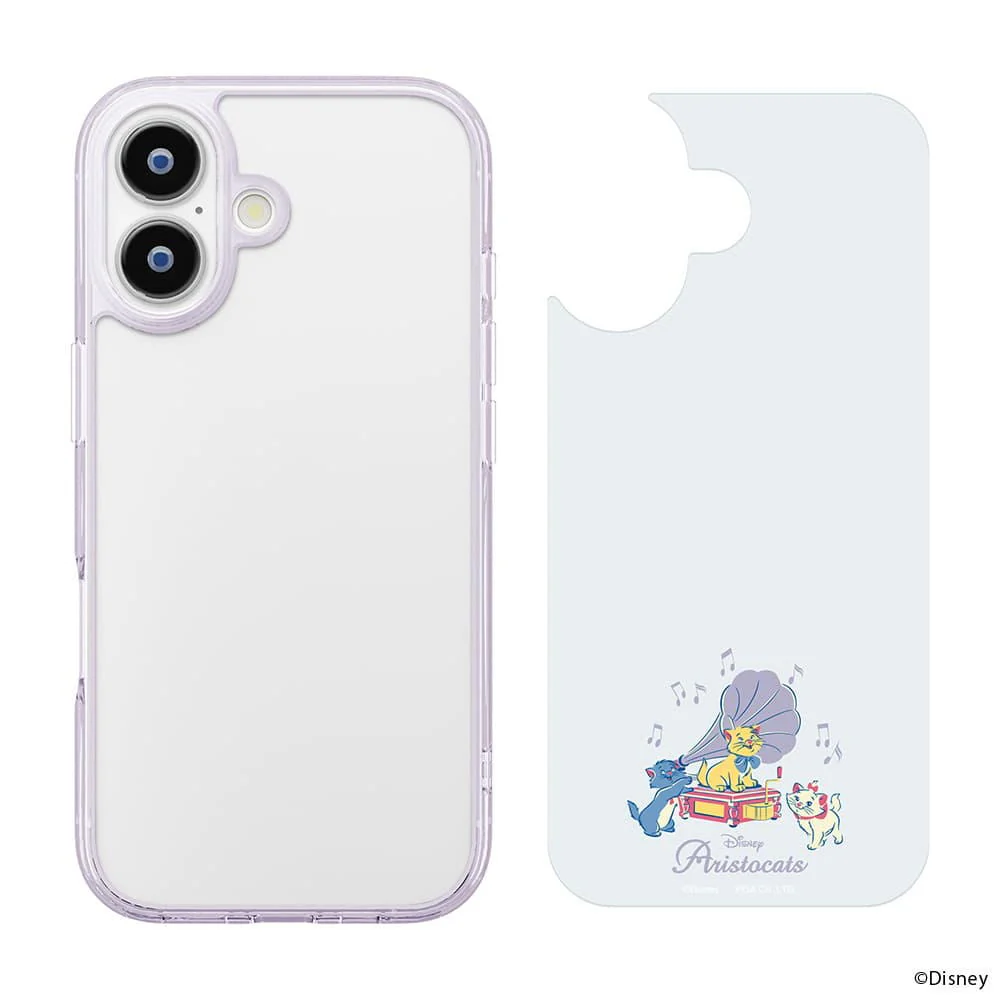 PGA iPhone 17用 ハイブリッドケース おしゃれキャット PG-D25APT01MAR 35g - Image 4
