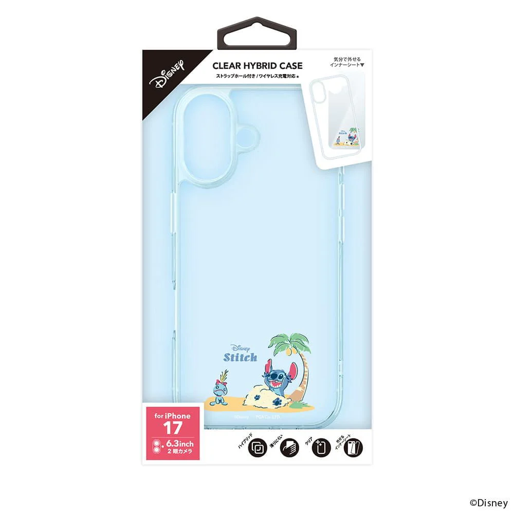 PGA iPhone 17用 ハイブリッドケース スティッチ PG-D25APT02STI 35g - Image 2