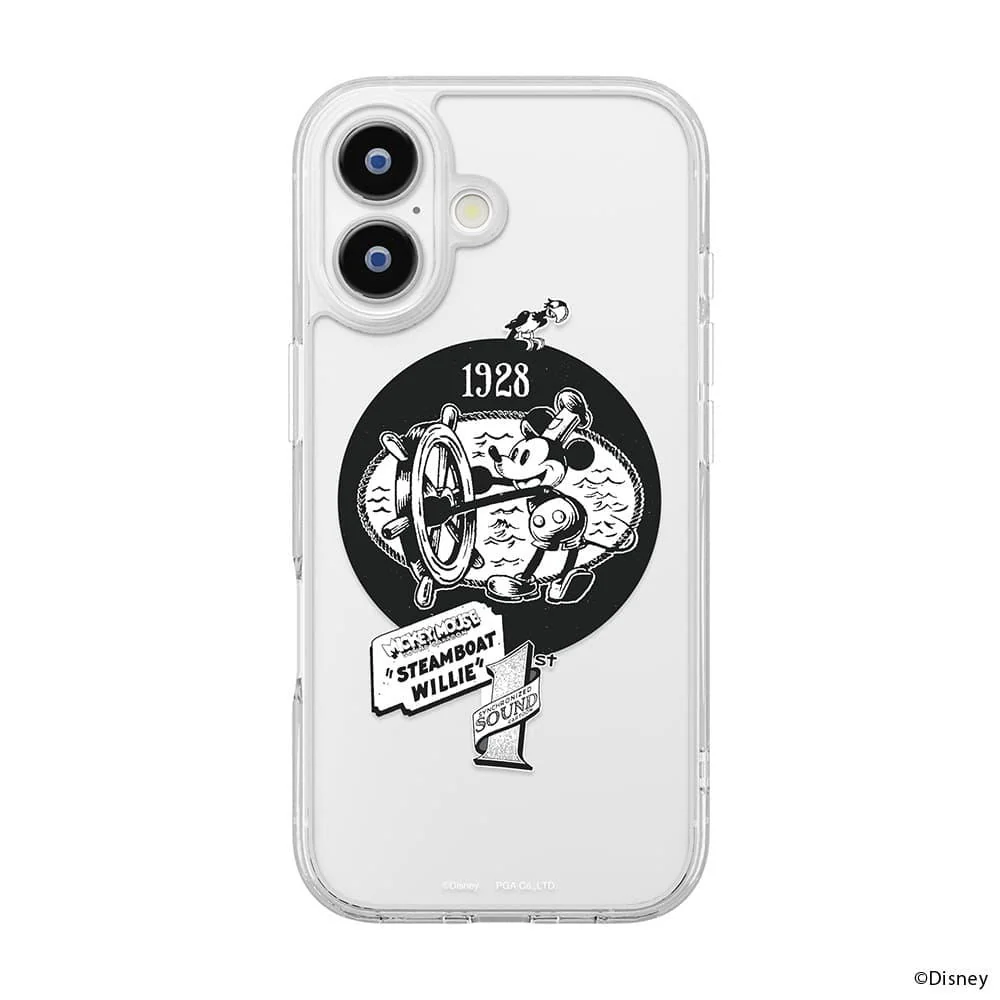 PGA iPhone 17用 MagSafe対応 ハイブリッドケース 蒸気船ウィリー 35g - Image 3
