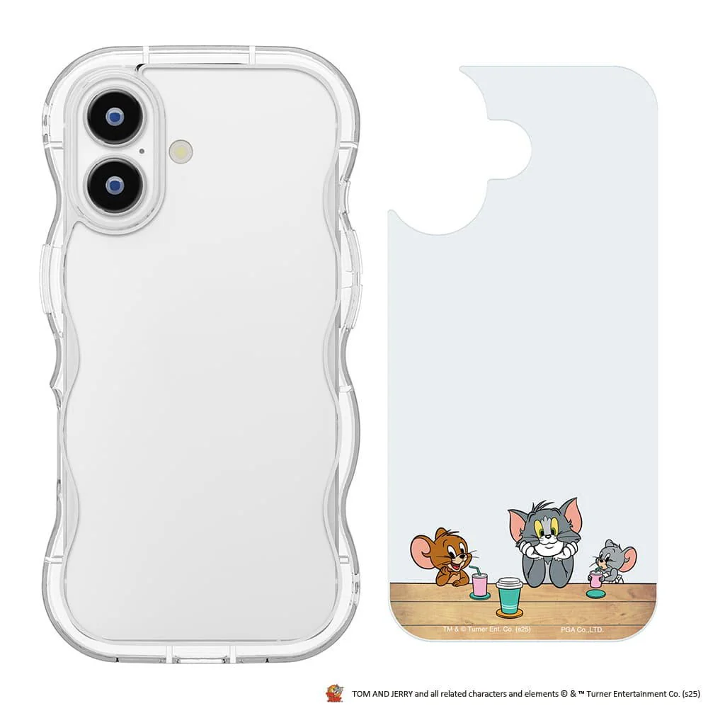 PGA iPhone 17用 ウェーブケース トムとジェリー PG-W25AWH01TAJ 35g - Image 4