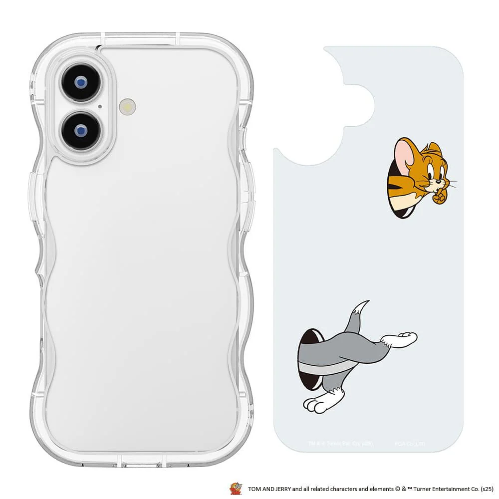 PGA iPhone 17用 ウェーブケース トムとジェリー PG-W25AWH02TAJ 35g - Image 4