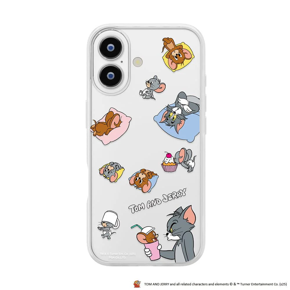 PGA iPhone 17用 ガラススリムケース トムとジェリー PG-W25AGT01TAJ 30g - Image 3