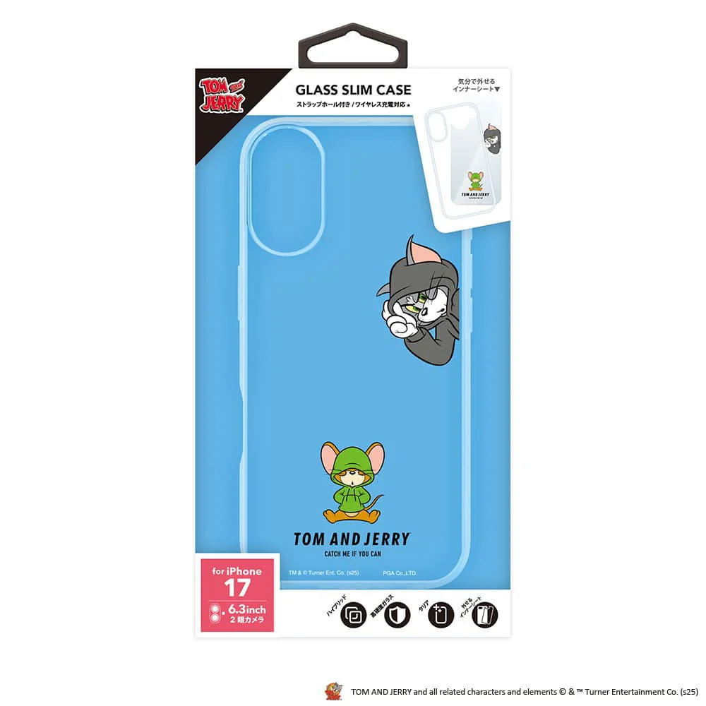 PGA iPhone 17用 ガラススリムケース トムとジェリー PG-W25AGT02TAJ 30g - Image 2