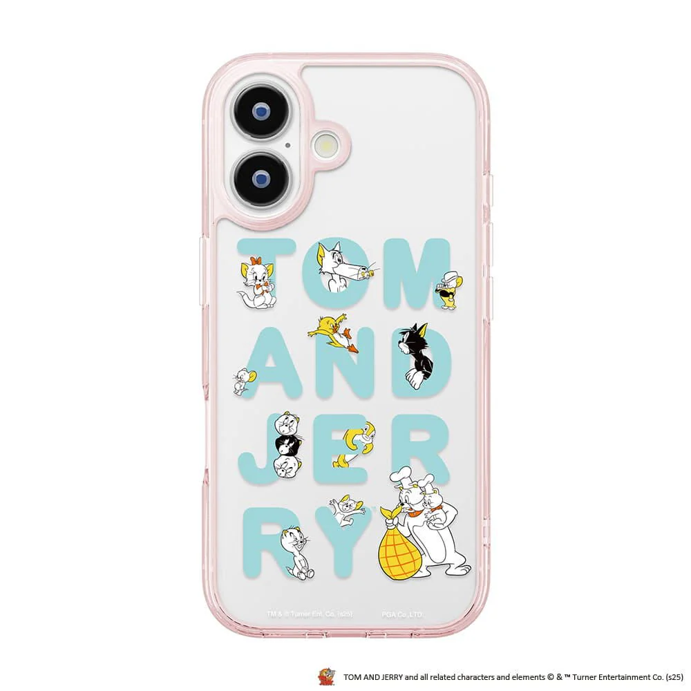 PGA iPhone 17用 ハイブリッドケース トムとジェリー PG-W25APT01TAJ 35g - Image 3