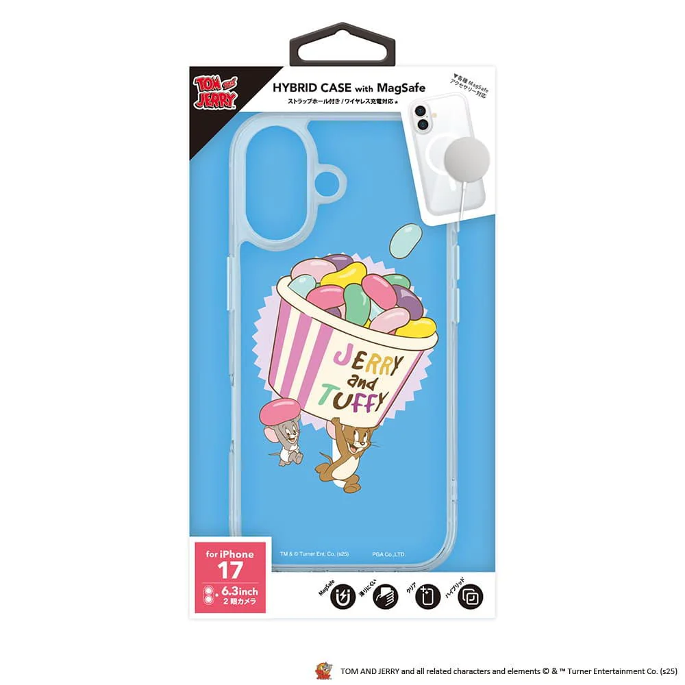 PGA iPhone 17用 MagSafe対応 ハイブリッドケース ジェリーとタフィー 35g - Image 2