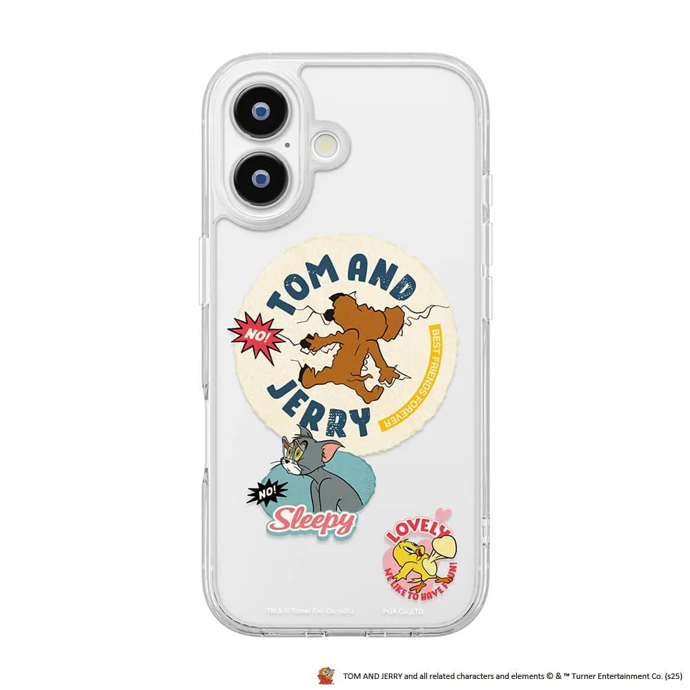 PGA iPhone 17用 MagSafe対応 ハイブリッドケース トムとジェリー 35g - Image 3