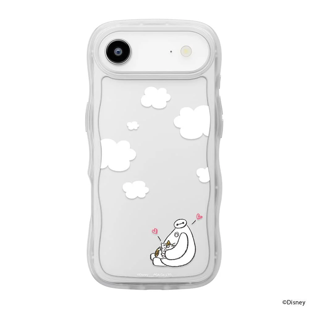 PGA iPhone Air用 ウェーブケース ベイマックス PG-D25CWH02BAY 30g - Image 3