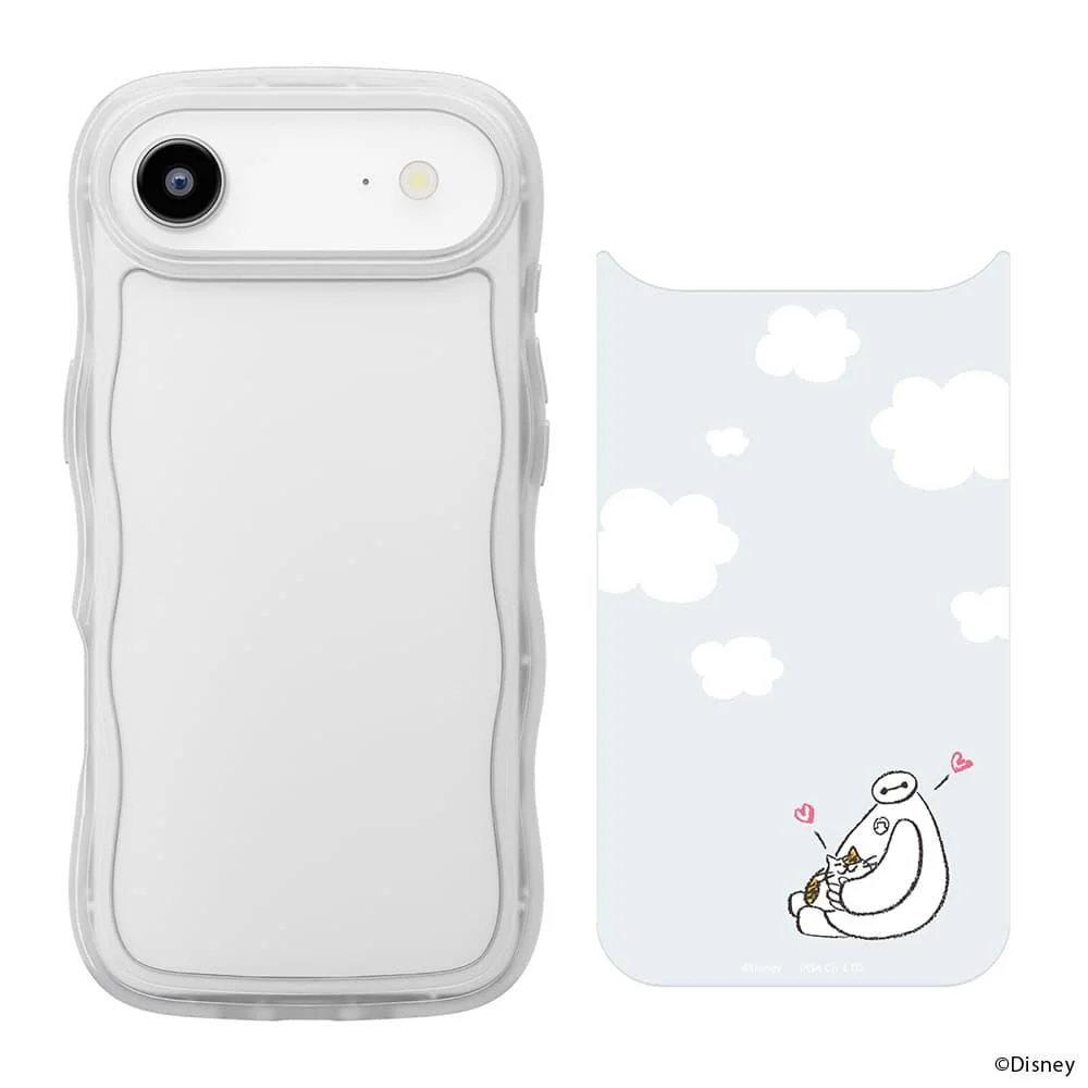 PGA iPhone Air用 ウェーブケース ベイマックス PG-D25CWH02BAY 30g - Image 4