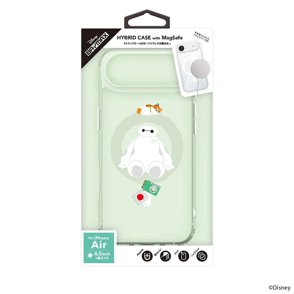 PGA iPhone Air用 MagSafe対応 ハイブリッドケース ベイマックス 30g - Image 2