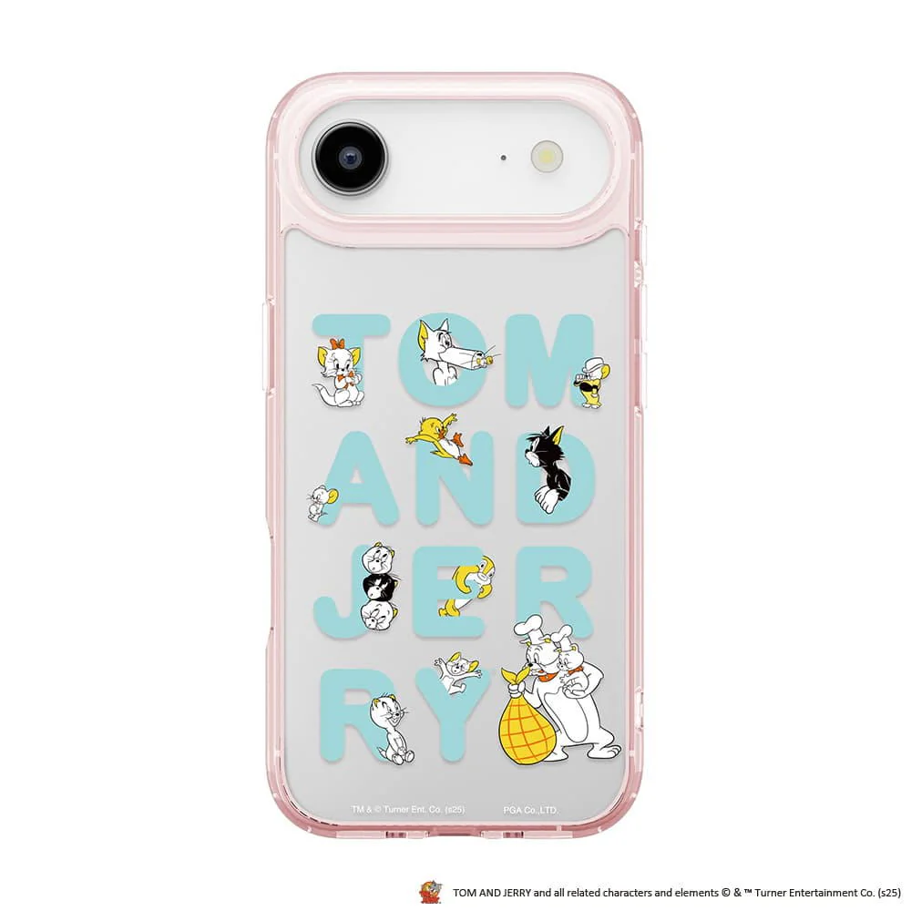 PGA iPhone Air用 ハイブリッドケース トムとジェリー PG-W25CPT01TAJ 30g - Image 3