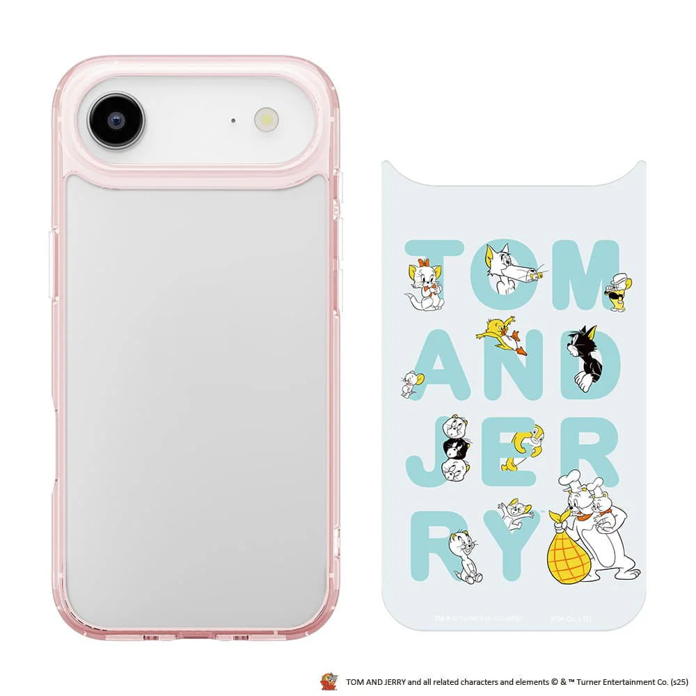 PGA iPhone Air用 ハイブリッドケース トムとジェリー PG-W25CPT01TAJ 30g - Image 4