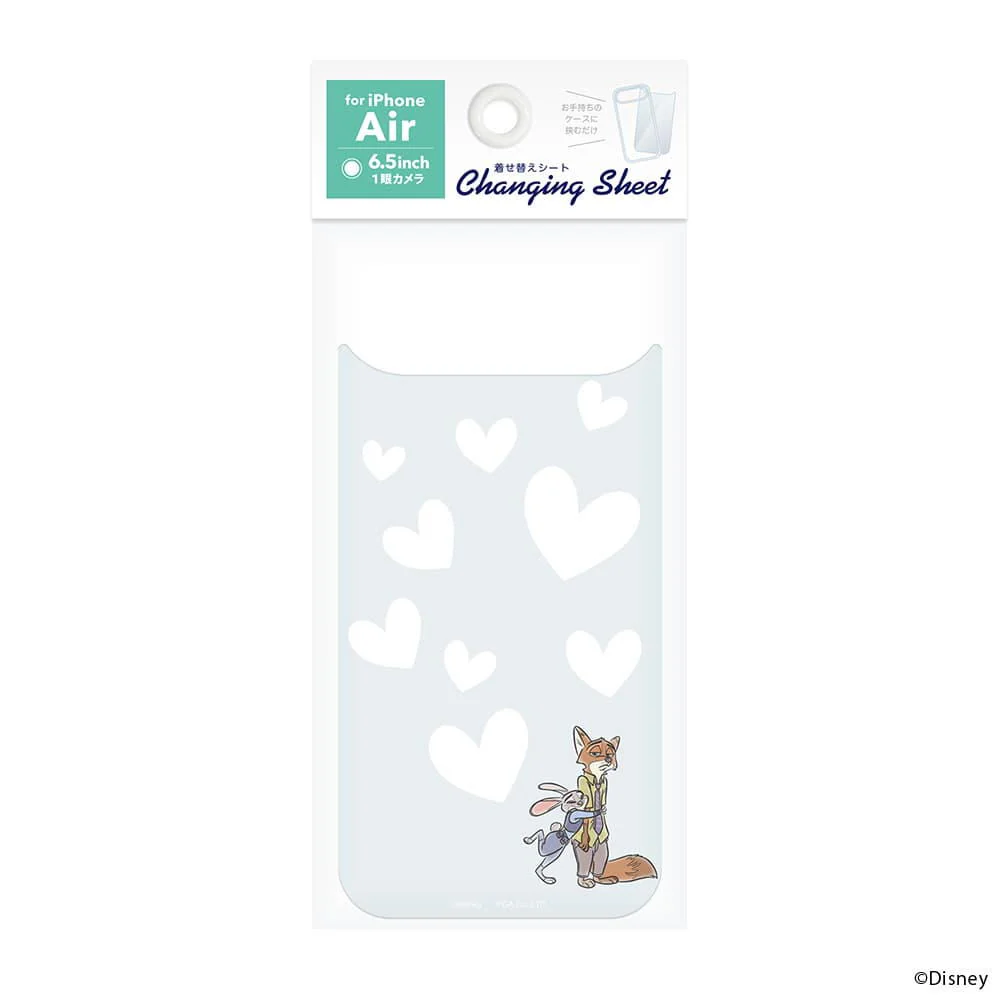 PGA iPhone Air用 着せ替えシート ズートピア/A PG-DSH25C03ZTP 3g - Image 2