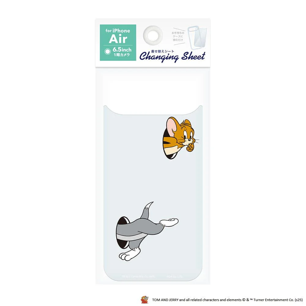 PGA iPhone Air用 着せ替えシート トムとジェリー/B PG-WSH25C02TAJ 3g - Image 2