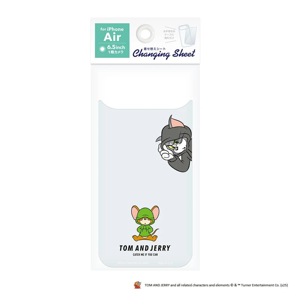 PGA iPhone Air用 着せ替えシート トムとジェリー／D PG-WSH25C04TAJ 3g - Image 2