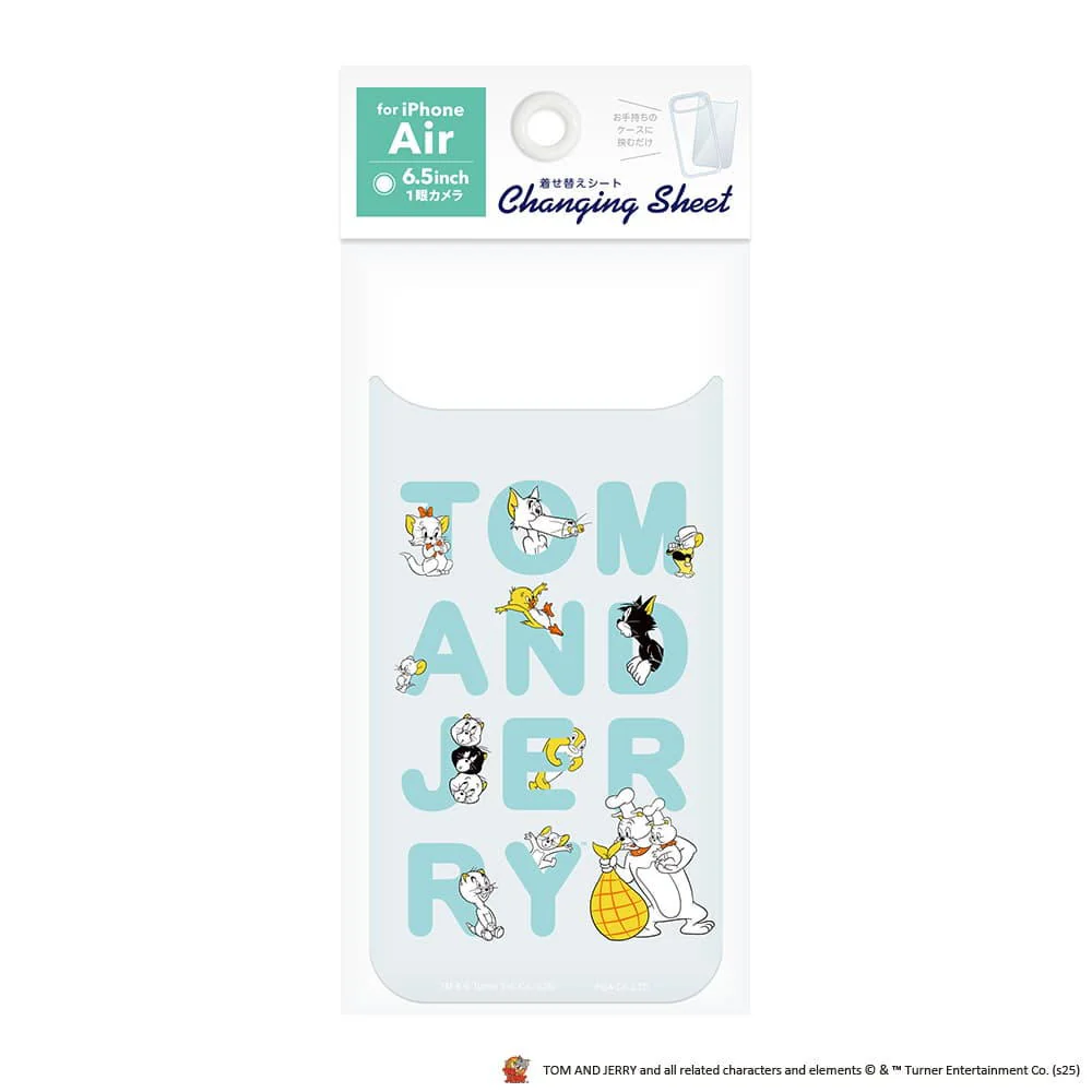 PGA iPhone Air用 着せ替えシート トムとジェリー/E PG-WSH25C05TAJ 3g - Image 2