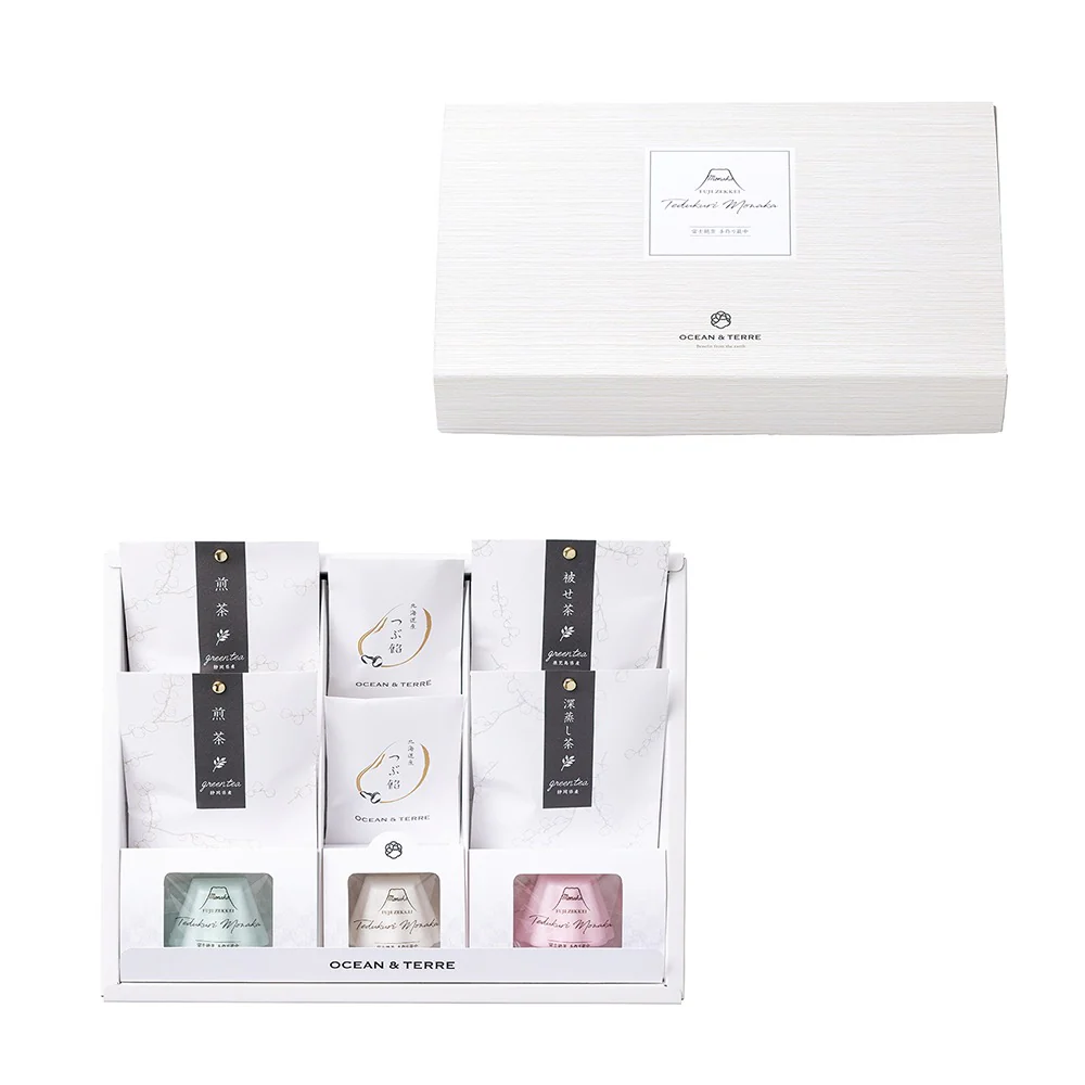 ◆富士絶景手作り最中&日本茶セット A698◇ 【直送品】 返品・キャンセル・他商品と同時購入は不可 - Image 2