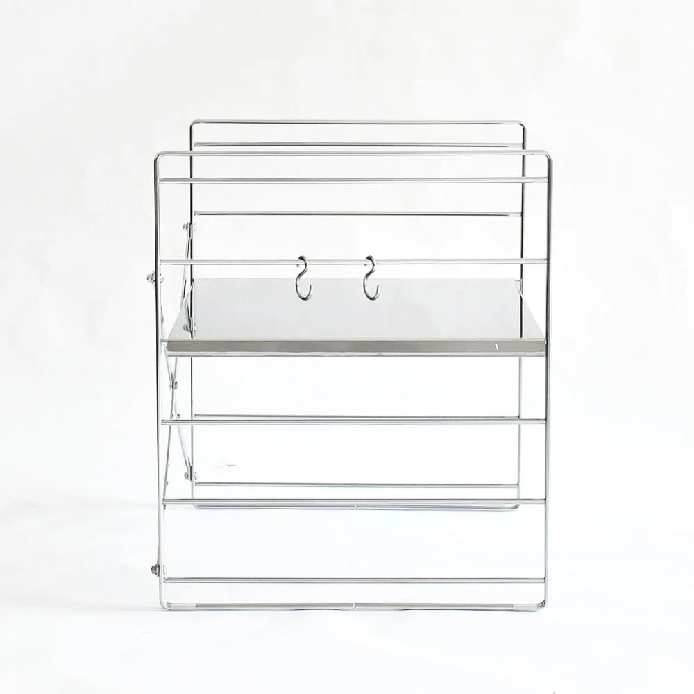 2328 ダブルフレームトースターラック45 1段 【直送品】 返品・キャンセル・他商品と同時購入は不可 - Image 3