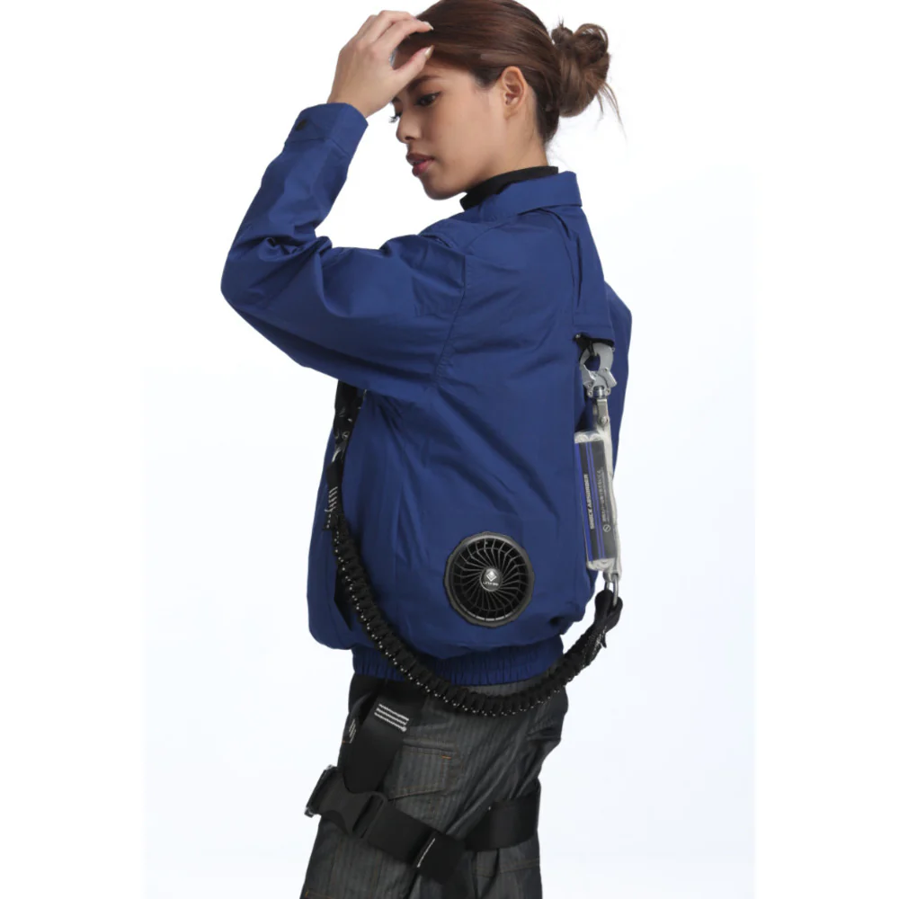 COOLING BLASTハーネス対応服地 シルバーグレー 5L 【直送品】 返品・キャンセル・他商品と同時購入は不可 - Image 2